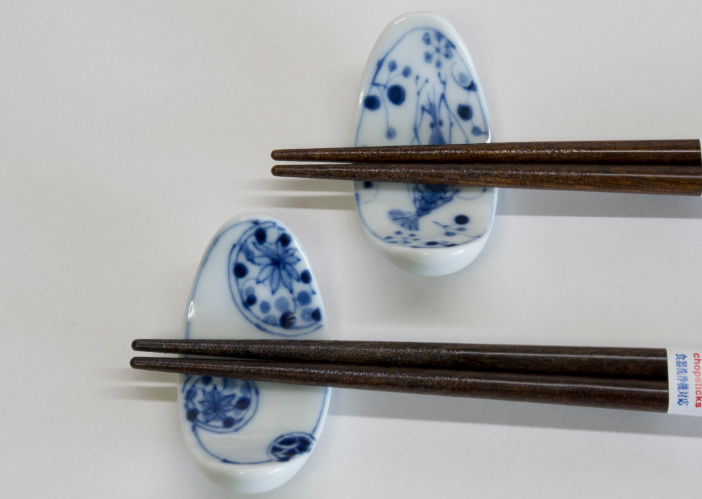 Porcelain Chopstick Rest Oval Koimari-sh by Airindoh ★FREE SHIPPING