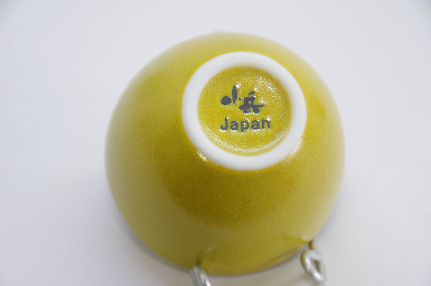 Yellow Porcelain Tokkuri and Ochoko by Kohyo