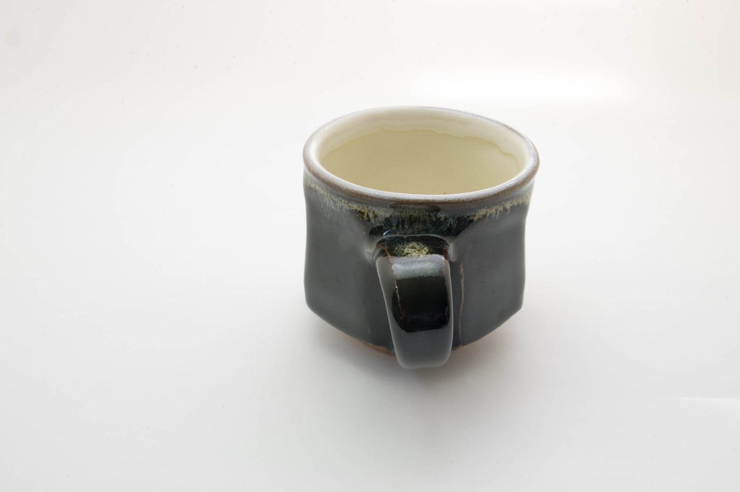 Earthenware Cup and Saucer by Shoyo-gama