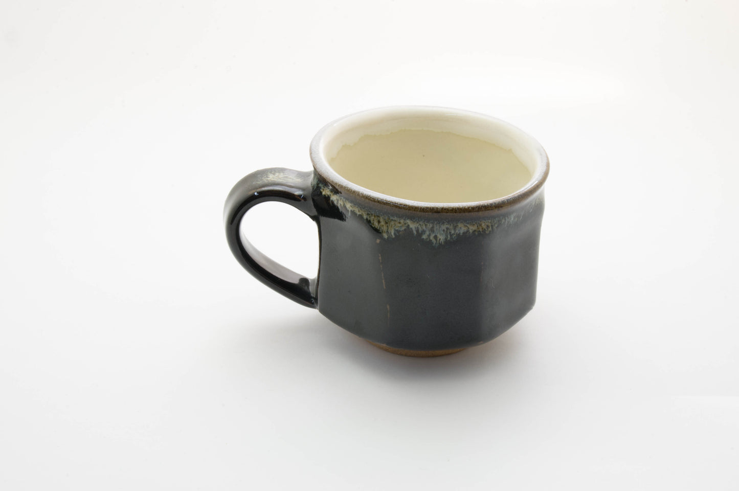 Earthenware Cup and Saucer by Shoyo-gama