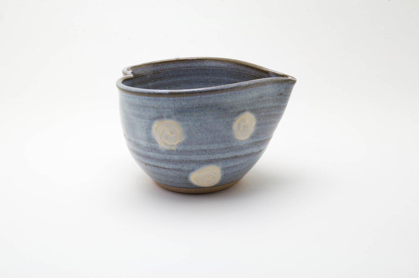 Earthenware Spout Bowl Shaped a Heart by Shoyo-gama