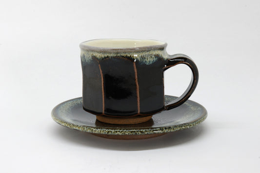 Earthenware Cup and Saucer