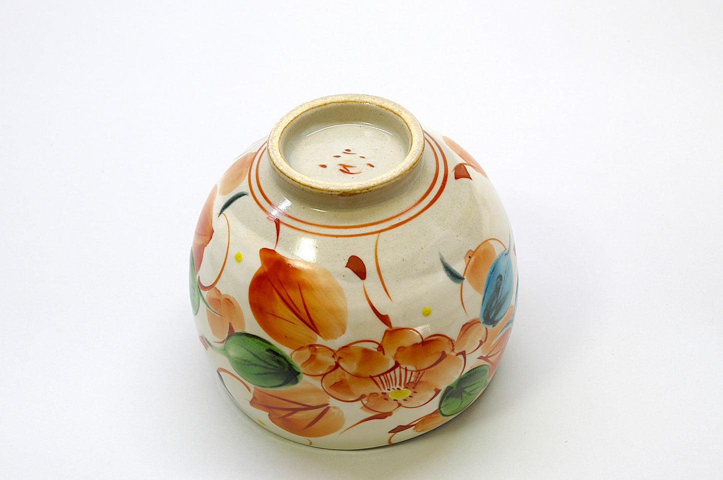 Earthenware Teacup in Kutani Ware, Ippuku Wan
