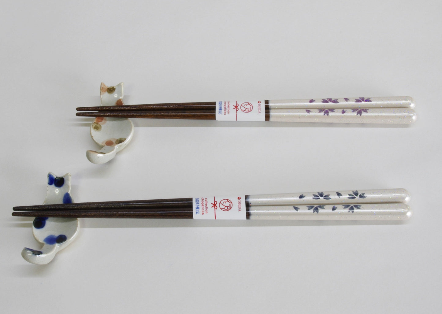 Chopsticks Patterned with Cherry Blossom Petals