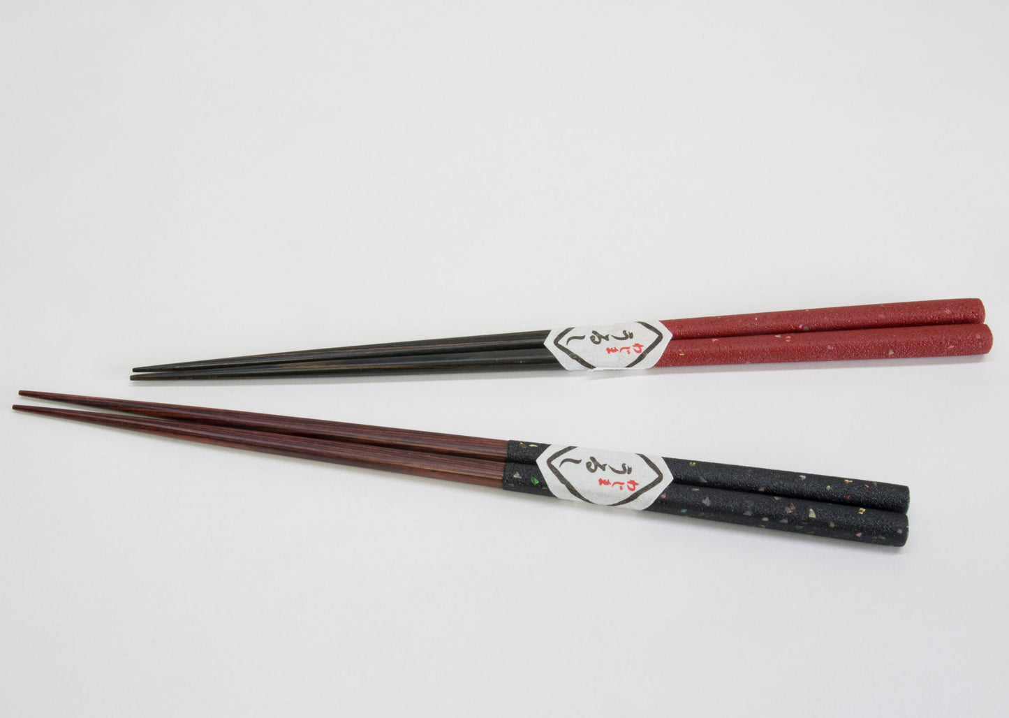 Chopsticks of Wajima Lacquerware with Mother of Pearl (Two in a SET)