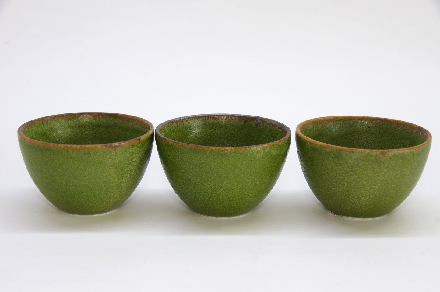 Green Porcelain Tokkuri and Ochoko by Kohyo