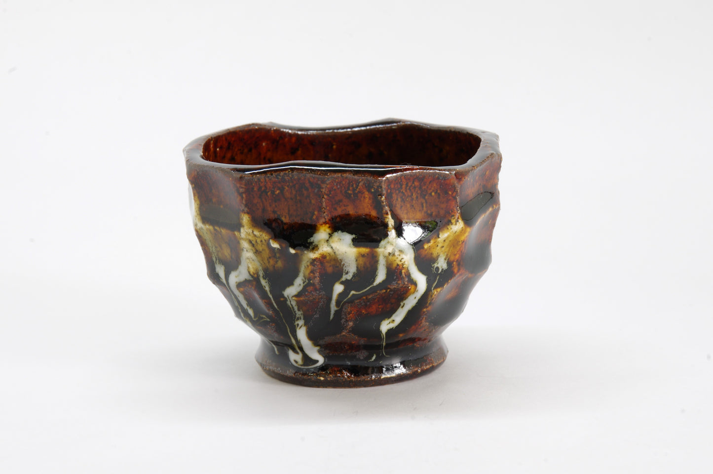 Earthenware Sake Cup by Nobuya Yoshioka