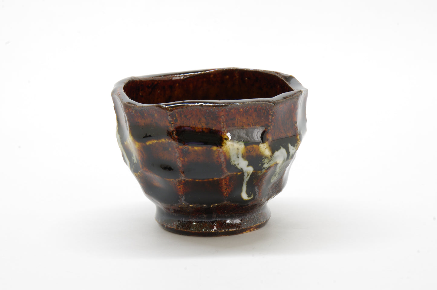 Earthenware Sake Cup by Nobuya Yoshioka